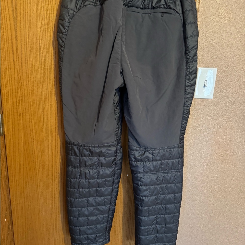 PATAGONIA Primaloft insulated puff quilted pants Sz mens xl forge grey.